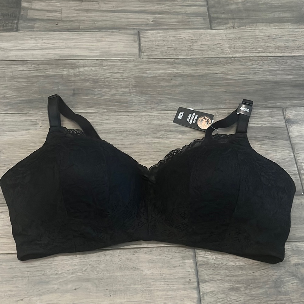 NWT Torrid Wire-Free Lightly Lined Everyday Bra Size 40DDD/F 360° Back Smoothing